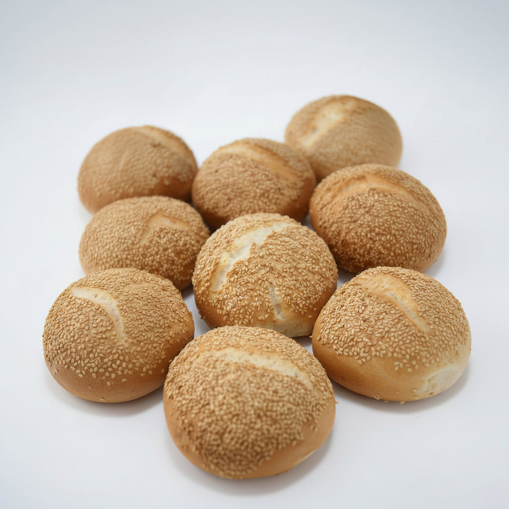 Pan con Ajonjoli Sin Gluten (4 unidades)