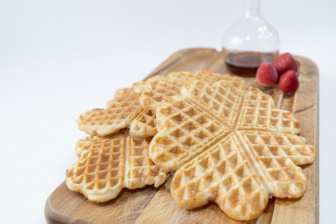 Cómo hacer waffles sin gluten