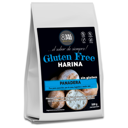 harina panadera sin gluten