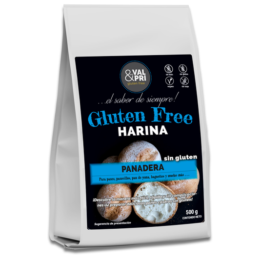 harina panadera sin gluten